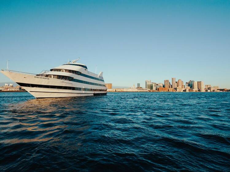Take a cruise in Boston Harbor